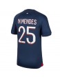 Billige Paris Saint-Germain Nuno Mendes #25 Hjemmedrakt 2023-24 Kortermet